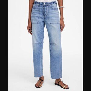 Madewell 23 The Darted Barrel-Leg Jean